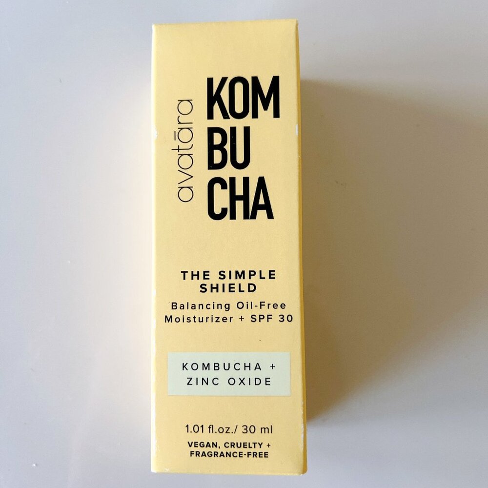 Avatara Kombucha The Simple Shield Face Moisturizer SPF 30 - 1 fl oz 30 ml